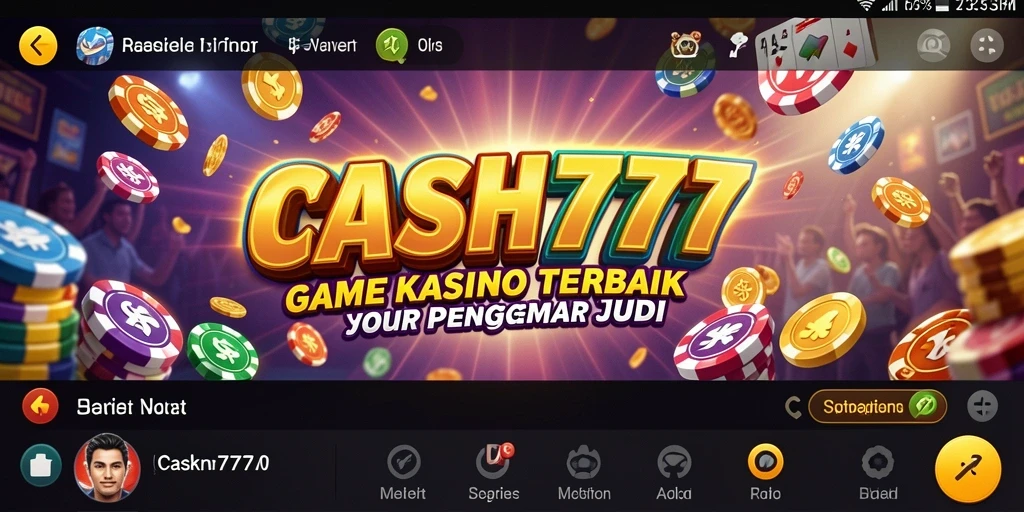 Tampilan screenshot <strong>CASH777</strong> yang menunjukkan gameplay Kasino yang menarik.
