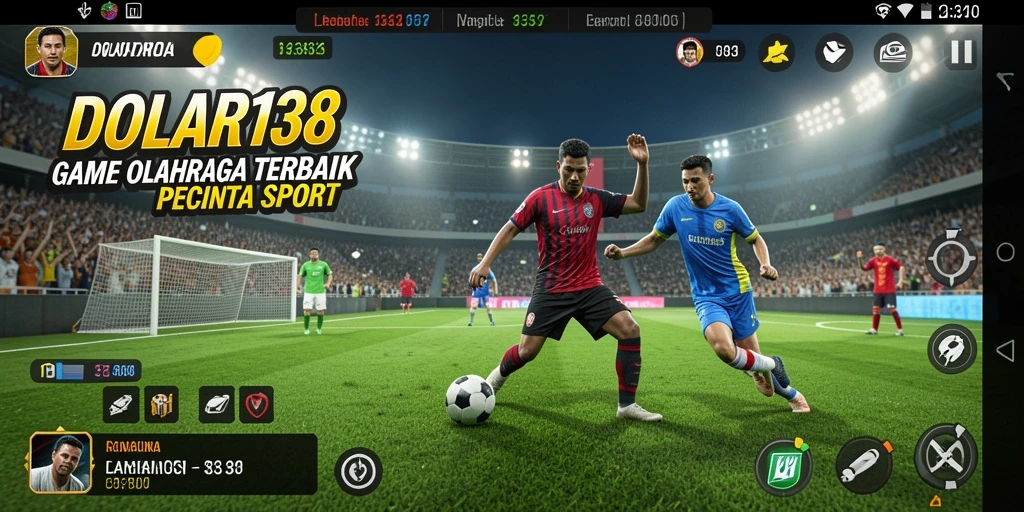 Tangkapan layar dari gameplay DOLAR138 yang menampilkan aksi olahraga seru.