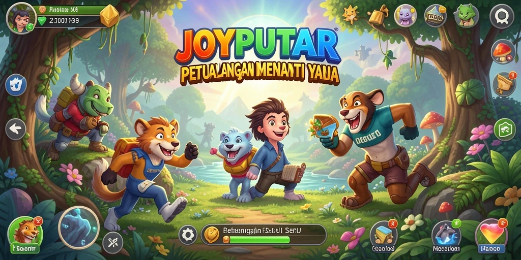 Tampilan gameplay menarik dari JOYPUTAR dalam petualangan yang menegangkan.