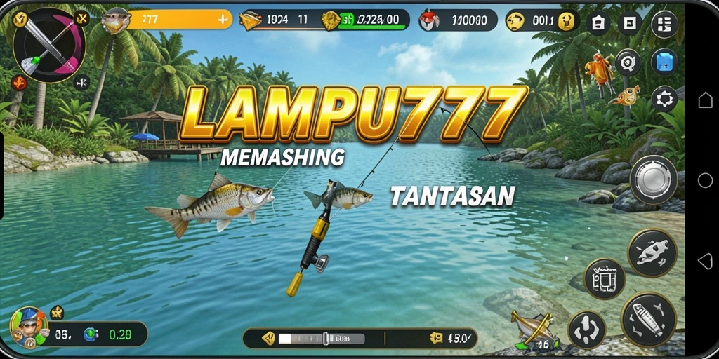 Tampilan gameplay LAMPU777 menampilkan pengalaman memancing yang menarik.